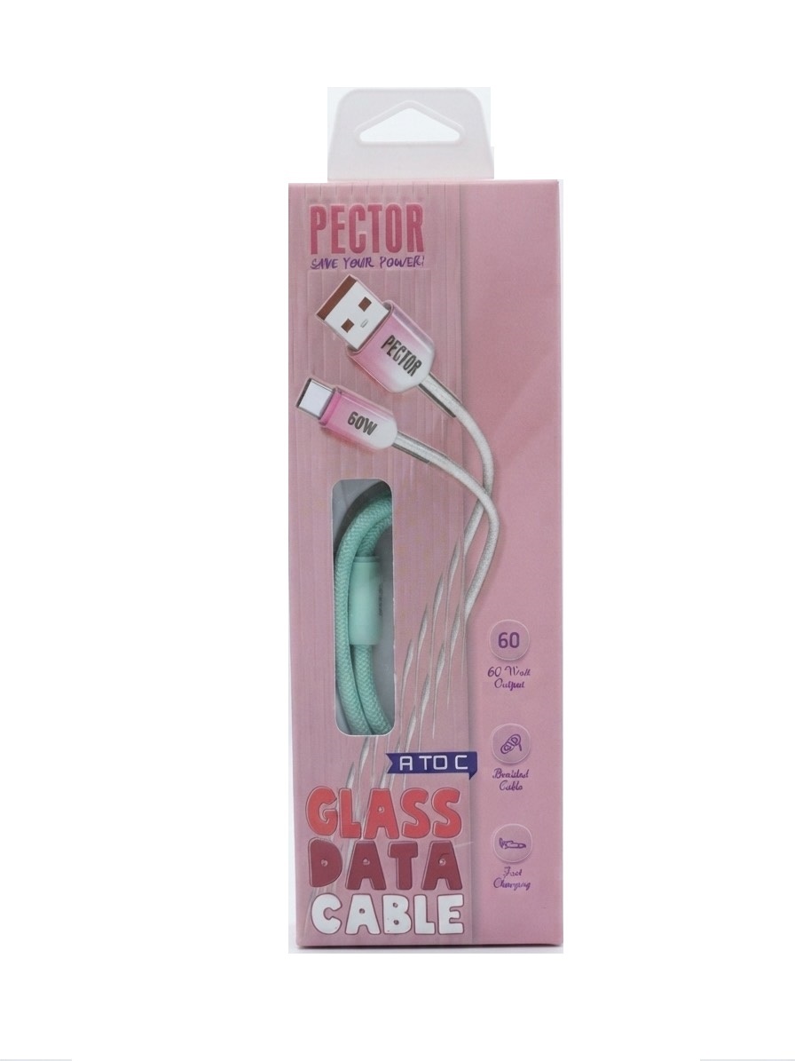 کابل شارژر تایپ سی PECTOR مدل PX-170T