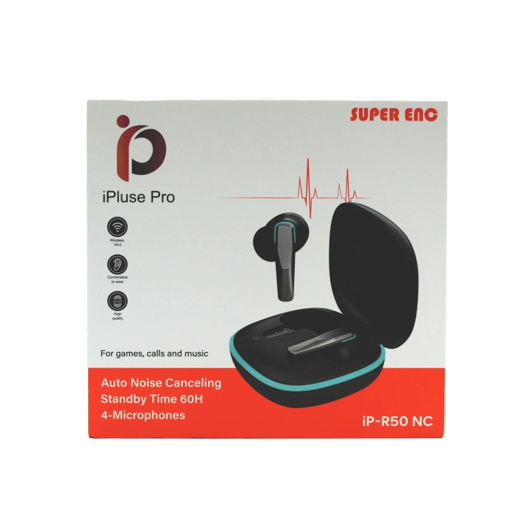 ایرپاد و هندزفری بلوتوثی IPluse Pro مدل IP-R50 NC