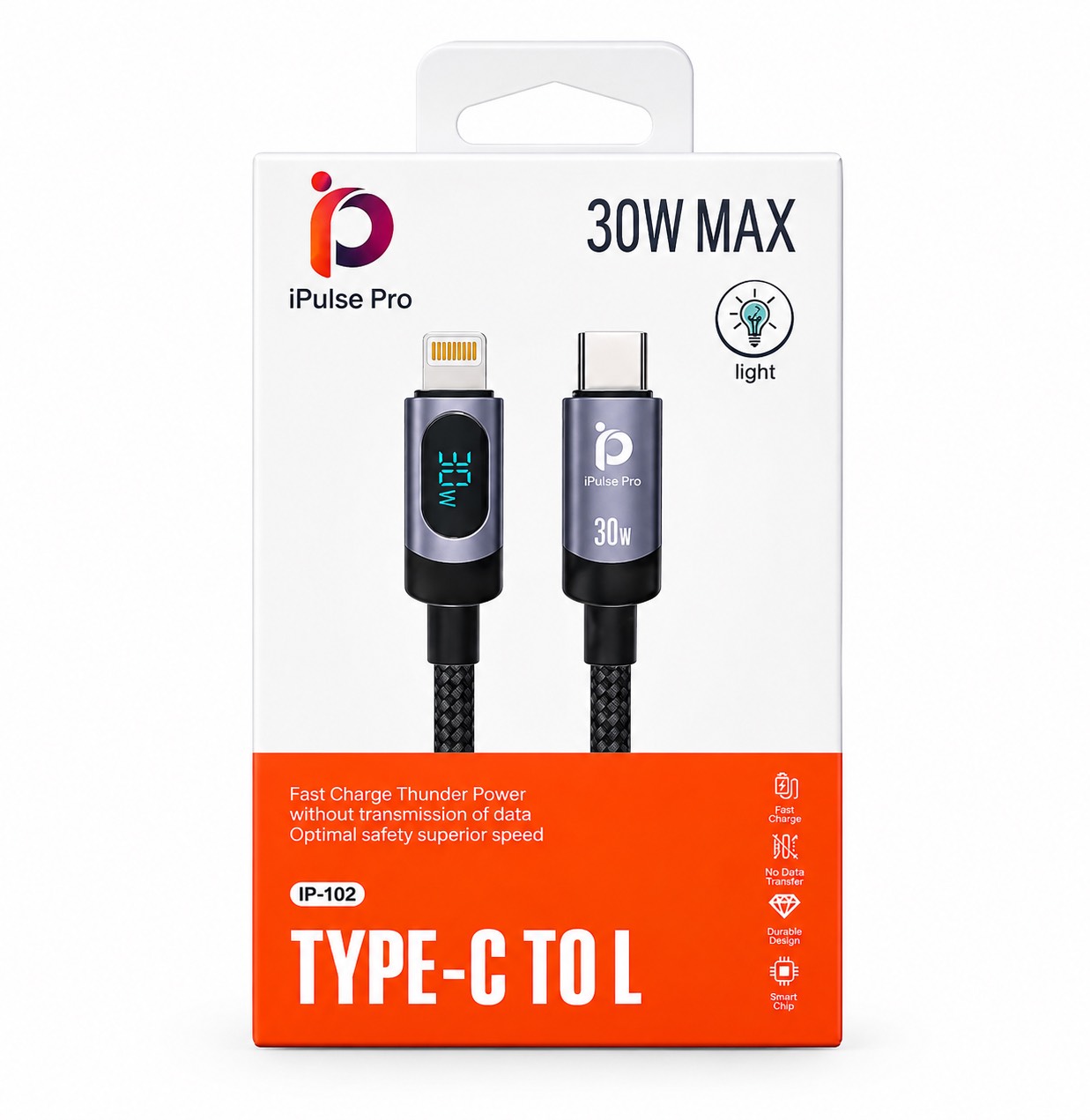 کابل شارژر آیفون IPluse Pro IP-102
