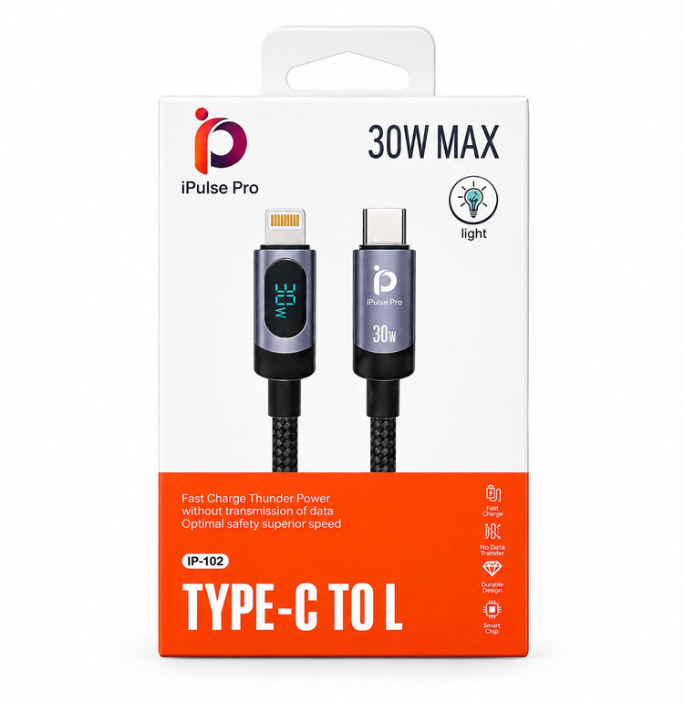 کابل شارژر آیفون IPluse Pro IP-102